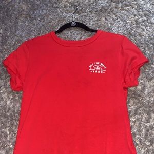 Red vans t-shirt